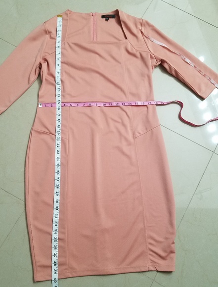 Light pink/salmon dress - Picture 3 of 5